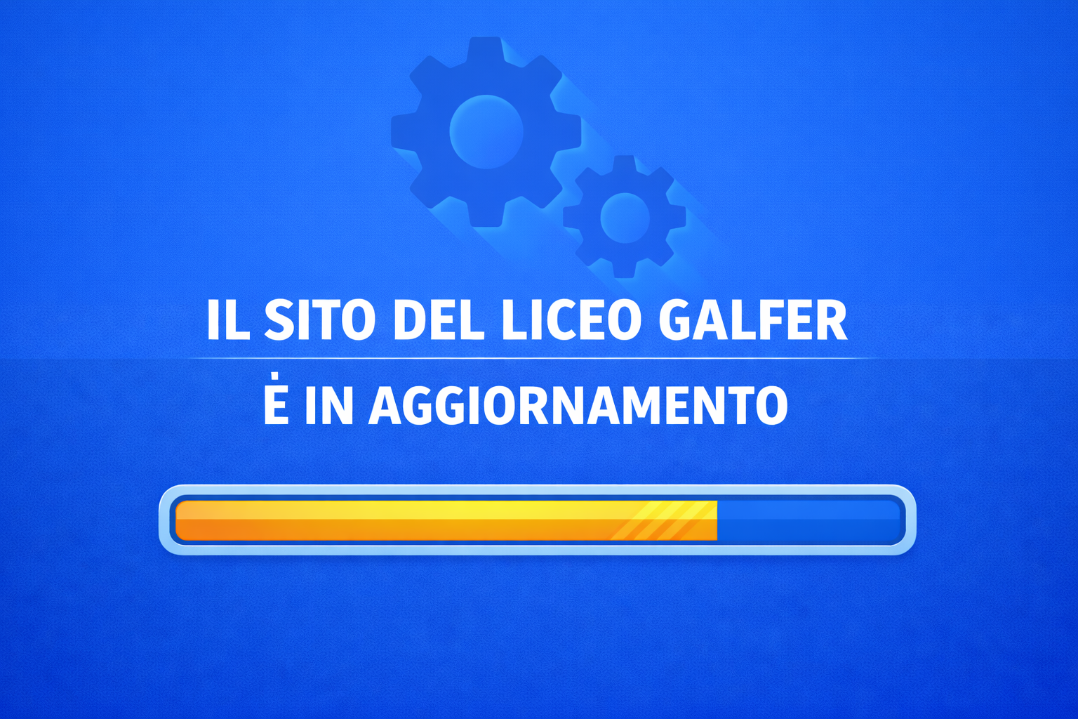 Sito in aggiornamento